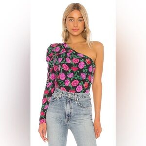 Lovers + Friends floral print BIANCA TOP size xs
